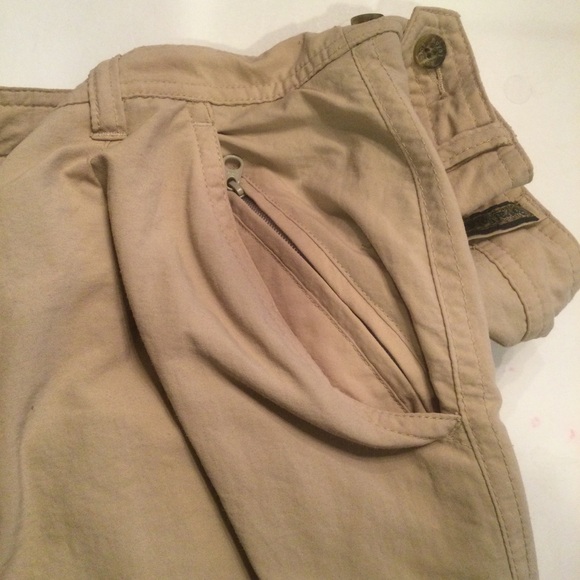 Royal Robbins Tan Nylon Fleece Lined Hiking Pants Size 8 - Picture 8 of 13